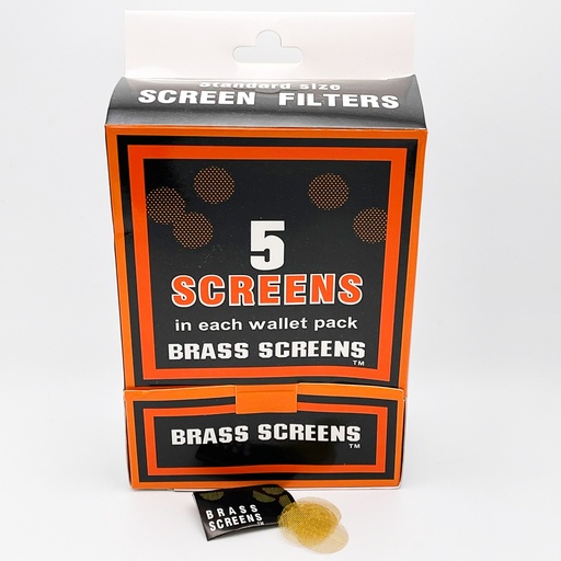 5 Screens - Brass Screens