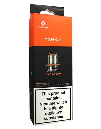 Geekvape - M 0.14Ω Coil - 60-80W - 5PCS