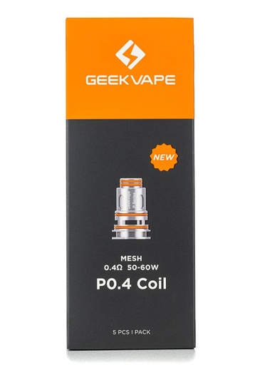 Geekvape - P0.4 Coil - Mesh - 0.4Ω - 50-60W - 5PCS