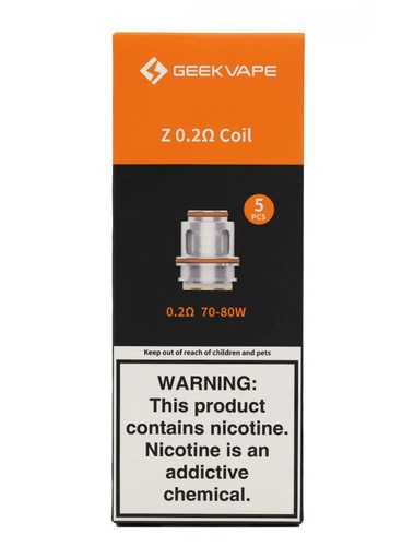 Geekvape - Z Series - Coil - 0.2Ω/70-80W - 5 PCS