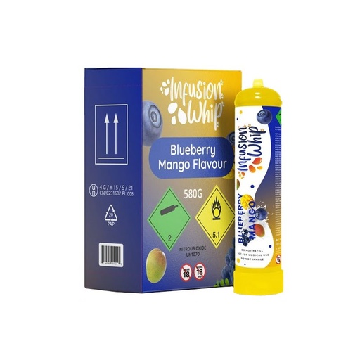 Infusion Whip - Blueberry Mango Flavor - 580g