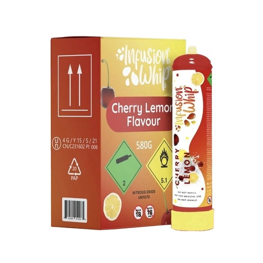 Infusion Whip - Cherry Lemon Flavor - 580g