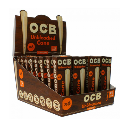 OCB - Unbleached Cone - 1¼ Size - 32 x 6