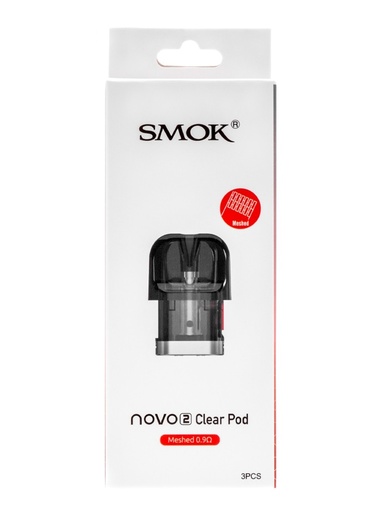 SMOK - Novo 2 - Clear Pod - Meshed - 0.9Ω - 3PCS