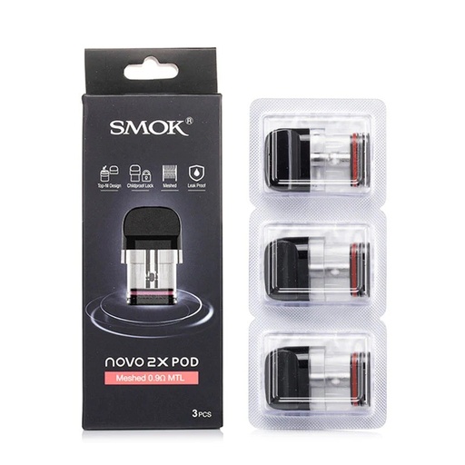 SMOK - Novo 2x Pod - Meshed 0.9Ω MTL 