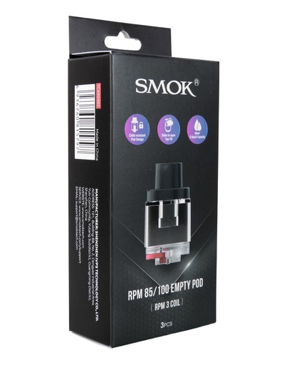 SMOK - RPM 85 / 100 Empty Pod - RPM 3 Coil - 3 PCS