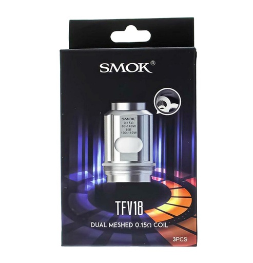 SMOK - TFV18 - Meshed 0.15Ω Coil