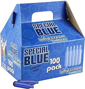 Special Blue - 100 Whip Cream Chargers - 6 Ct Box