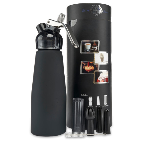 Special Blue - Suede Series - Black 1/2 Liter Multi-Purpose Cream Dispenser