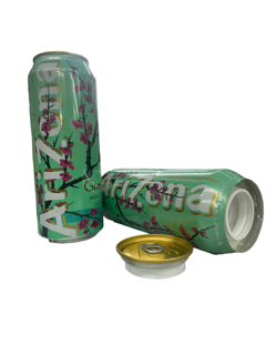 Arizona Tea - Green Tea w/Ginseng & Honey - Storage Can - 23 FL.OZ/680mL