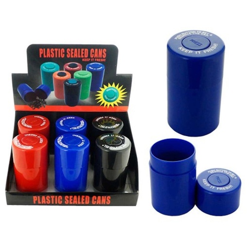 Plastic Sealed Cans - Large