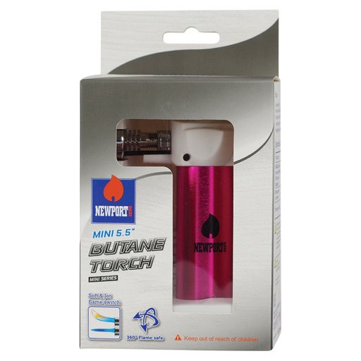 Newport Zero - Mini 5.5" Butane Torch - Pink