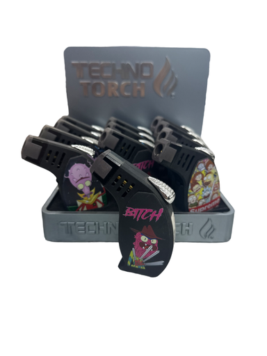 Techno Torch - Assorted Sticker Designs/Colors