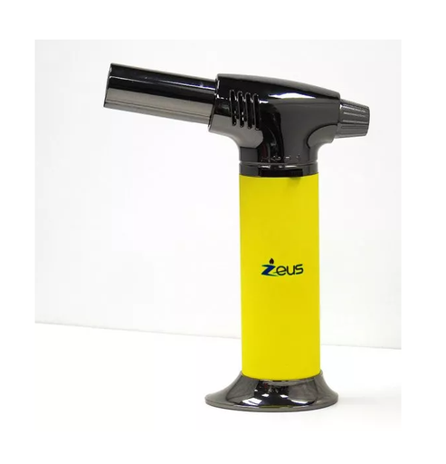 Zeus Mini Jumbo Butane Torch - Yellow