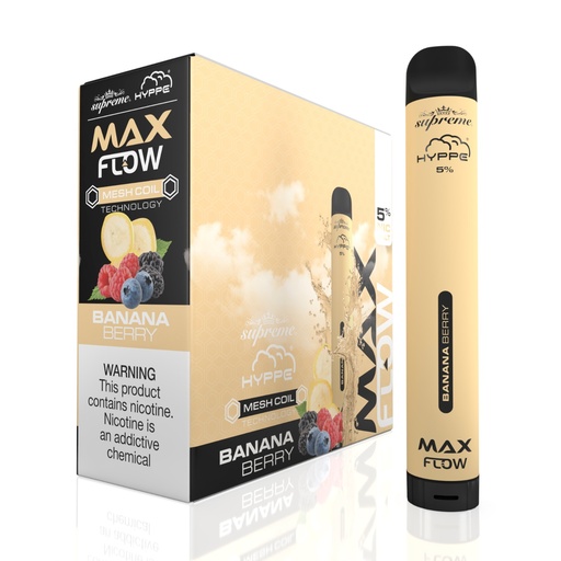 Hyppe Max Flow - 2000 Puffs - Banana Berry