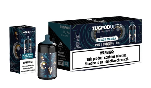 Tugpod Ultra - Black Mamba - 6000 Puffs