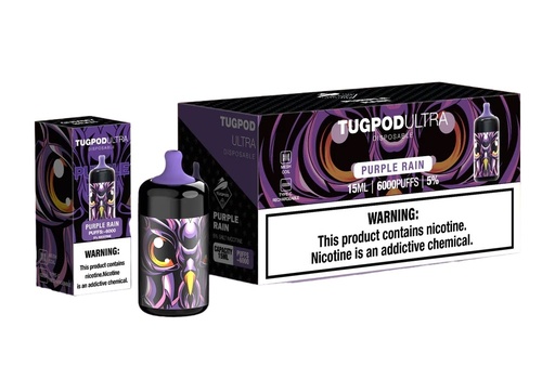 Tugpod Ultra - Purple Rain - 6000 Puffs