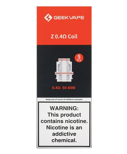 Geekvape - Z 0.4Ω Coil - 50-60W - 5PCS