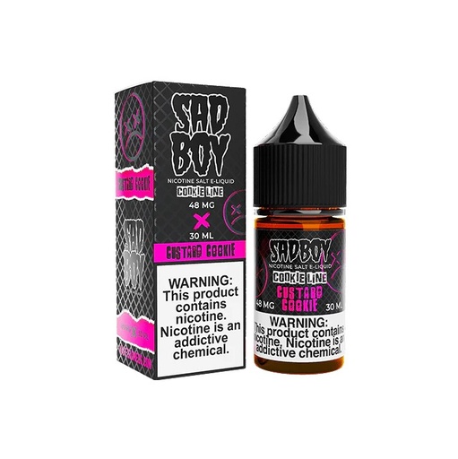 Sad Boy - Cookie Line - Custard Cookie - 48mg x 30ml