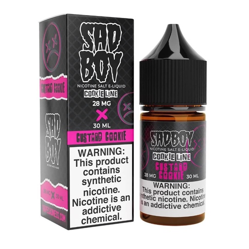 Sad Boy - Cookie Line - Custard Cookie - 28mg x 30ml