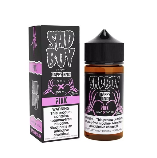 Sad Boy - Happy End - Pink - 3mg x 100ml