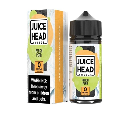 Juice Head - Freeze - Peach Pear - 0mg/100ml