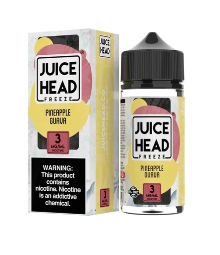 Juice Head - Freeze - Pineapple Guava - 3mg/100ml