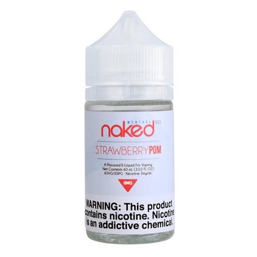 Naked - Menthol - Strawberry Pom - 0mg