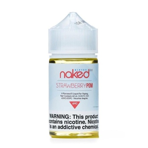 Naked - Menthol - Strawberry Pom - 6mg