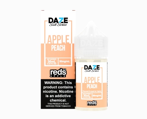 Daze - Salt Series - Apple - Peach - 30mL/50mg