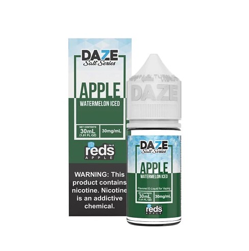 Daze - Salt Series - Apple - Watermelon Iced - 30mL/30mg