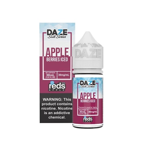 Daze - Salt Series - Apple - Berries Iced - 30mL/30mg