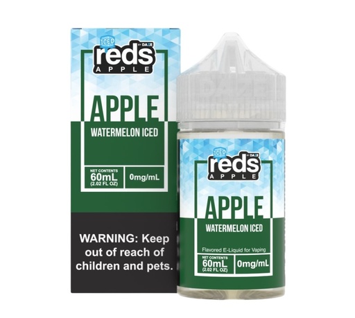 Daze - Apple - Watermelon Iced - 60mL/0mg