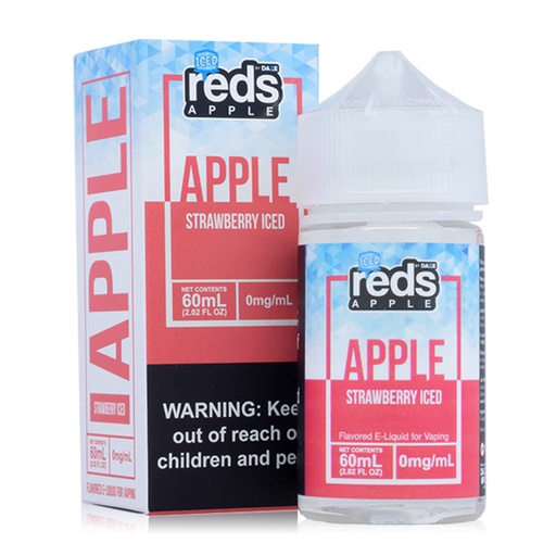 Daze - Apple - Strawberry Iced - 60mL/0mg