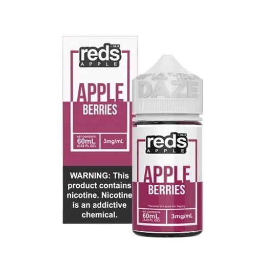 Daze - Apple - Berries - 60mL/3mg