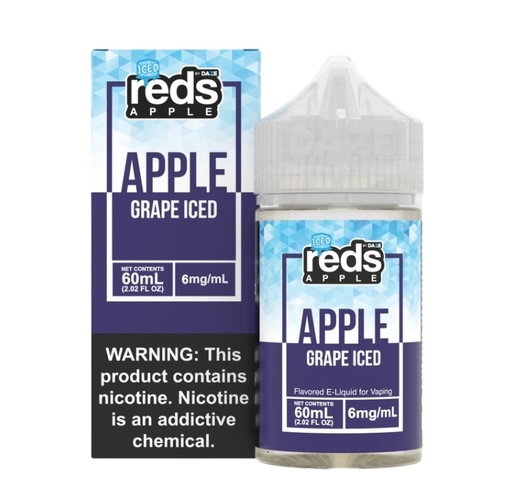 Daze - Apple - Grape Iced - 60mL/6mg