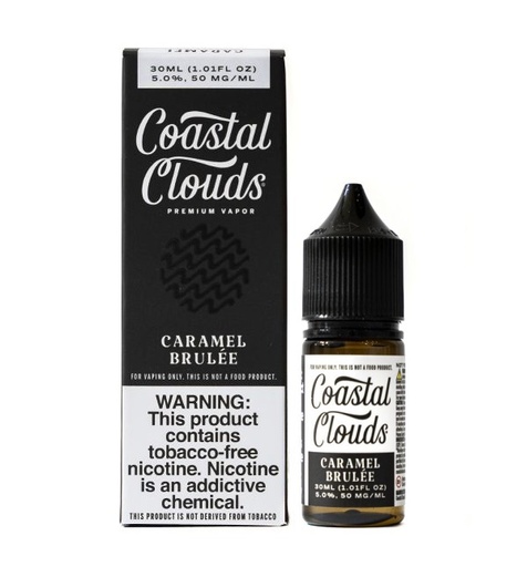 Coastal Clouds - Caramel Brulee - 30ml/50mg 