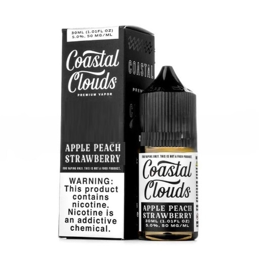 Coastal Clouds - Apple Peach Strawberry - 30ml/50mg