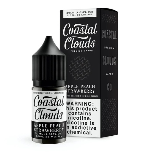 Coastal Clouds - Apple Peach Strawberry - 30ml/35mg