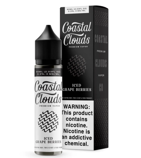 Coastal Clouds - Iced Grape Berries - 60ml/0mg