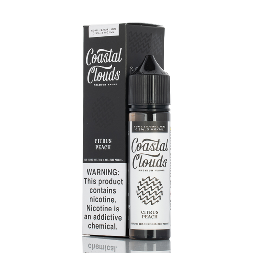 Coastal Clouds - Citrus Peach - 60ml/0mg