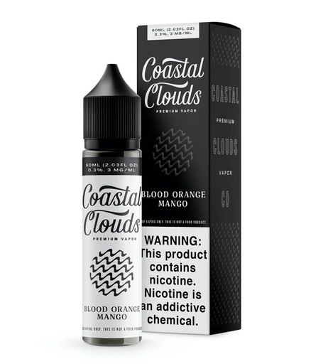 Coastal Clouds - Blood Orange Mango - 60ml/0mg