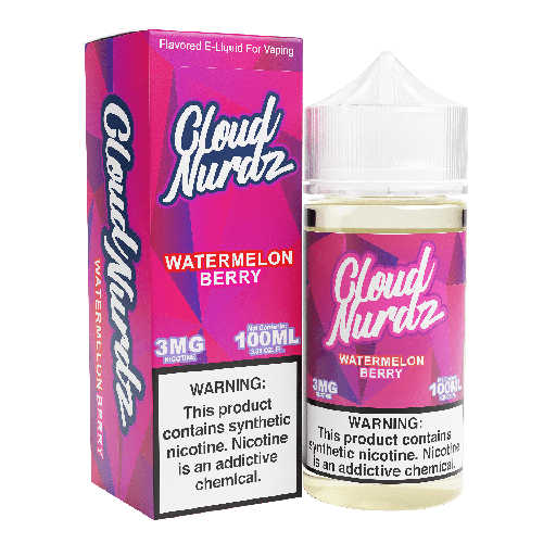 Cloud Nurdz - Watermelon Berry - 0mg/100ml