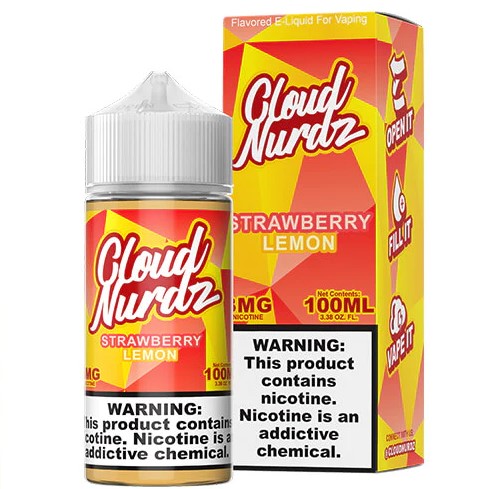 Cloud Nurdz - Strawberry Lemon - 0mg/100ml