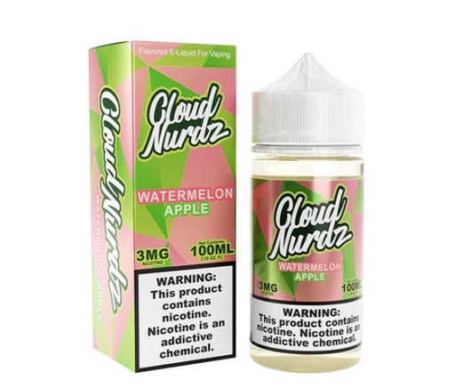 Cloud Nurdz - Apple Watermelon - 3mg/100ml