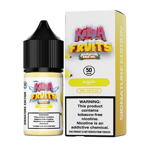 Killa Fruits - Salt - Signature Edition - Banana Ice - 50mg/30ml