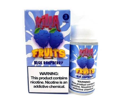 Killa Fruits - E-Liquid - Blue Raspberry - 6mg/100ml