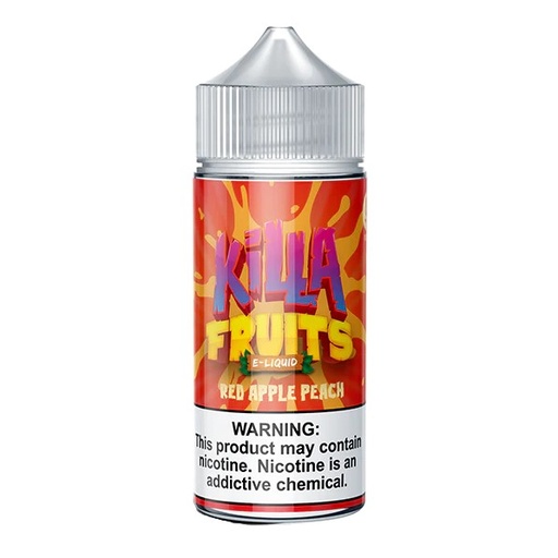 Killa Fruits - E-Liquid - Red Apple Peach - 0mg/100ml