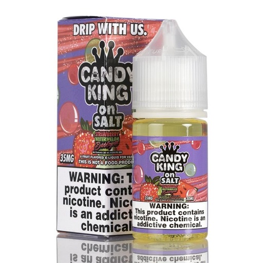 Candy King on Salt - Strawberry Watermelon Bubblegum 35mg/30ml