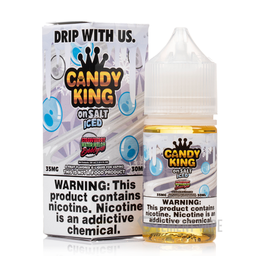 Candy King on Salt Iced - Strawberry Watermelon Bubblegum - 35mg/30ml